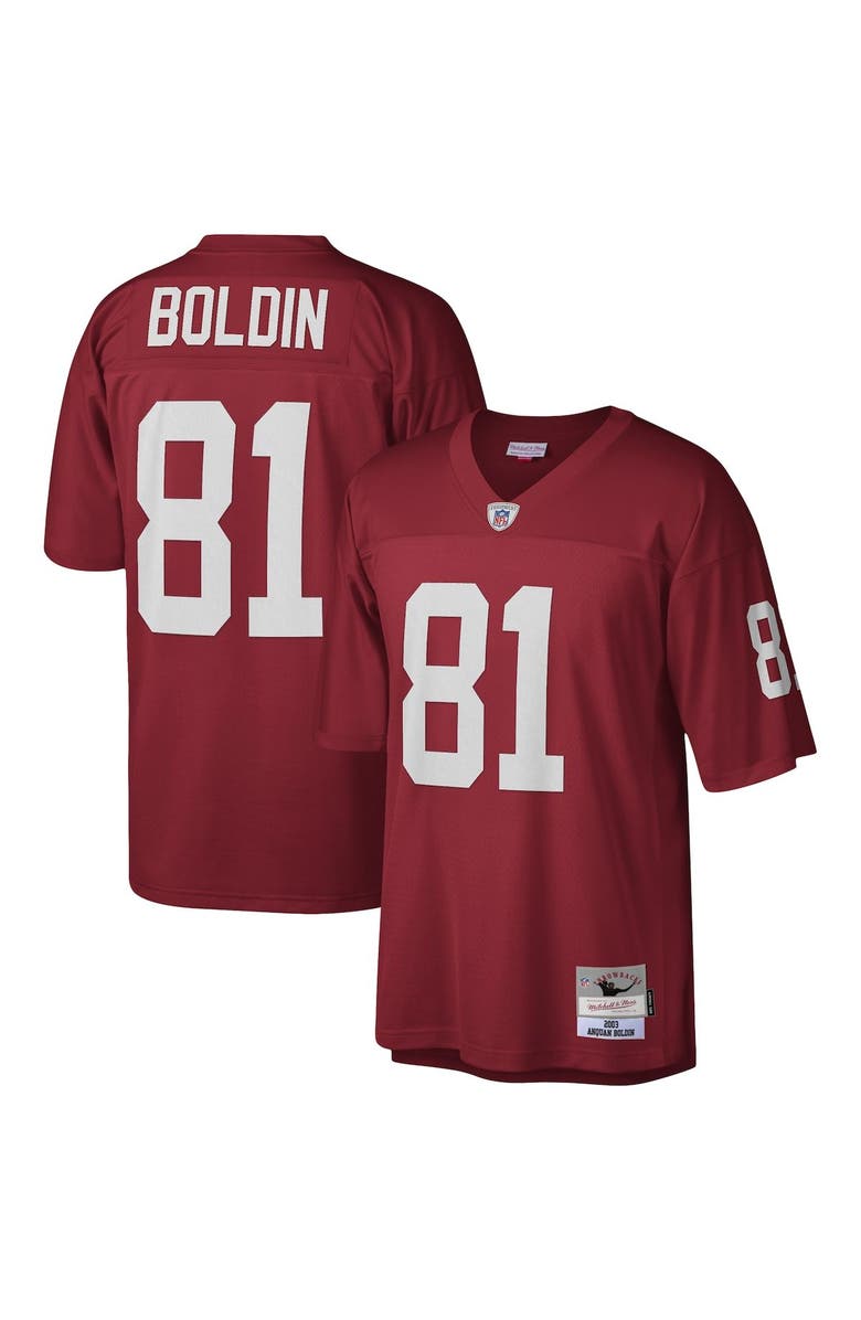 Mitchell & Ness Men's Mitchell & Ness Anquan Boldin Cardinal Arizona Cardinals Legacy Replica Jersey, Alternate, color,