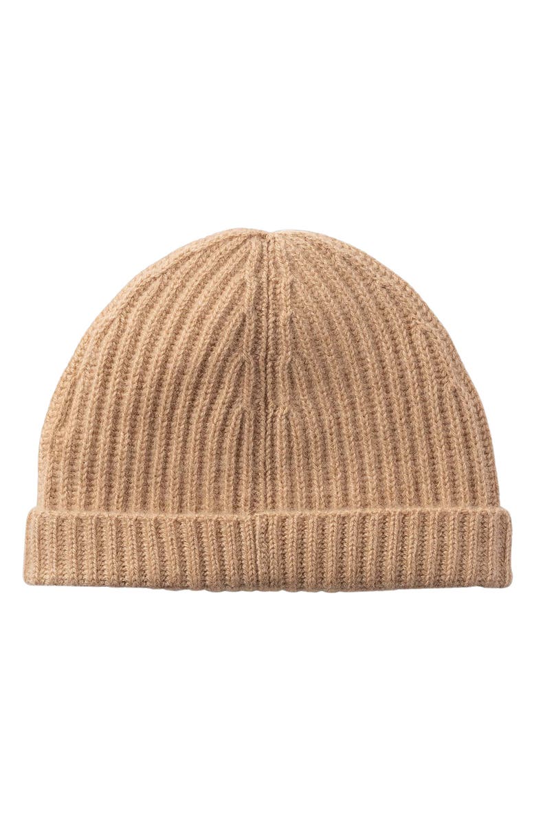 Nuna Cashmere Beanie, Main, color, Tan