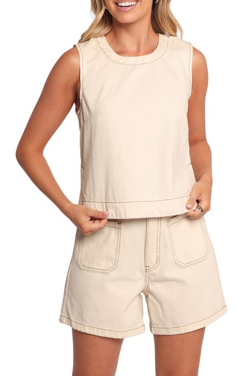 Levi Cotton Twill Tank