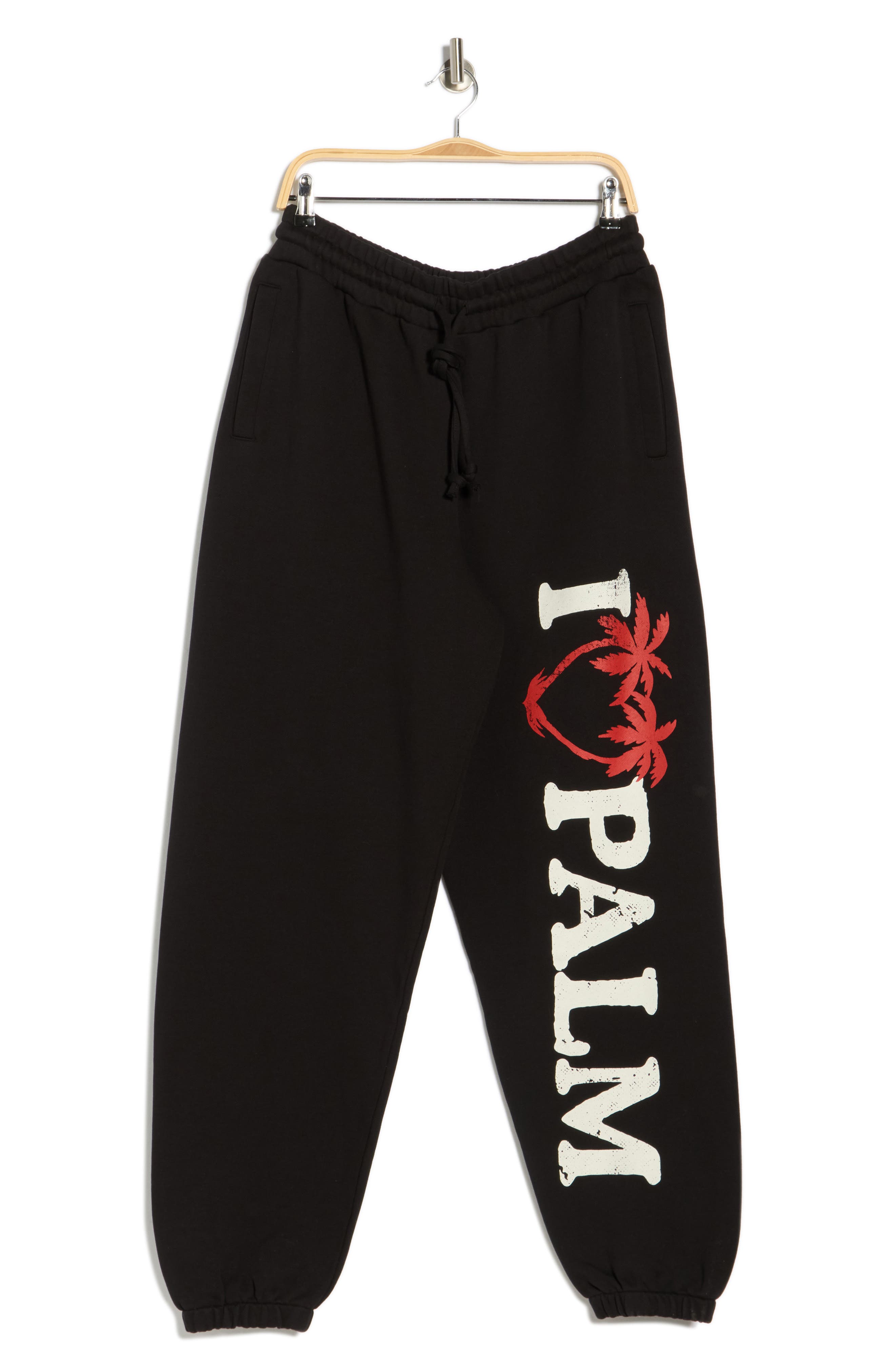 Palm Angels Logo Graphics Sweatpants