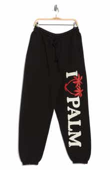 Palm Angels Logo Graphics Sweatpants
