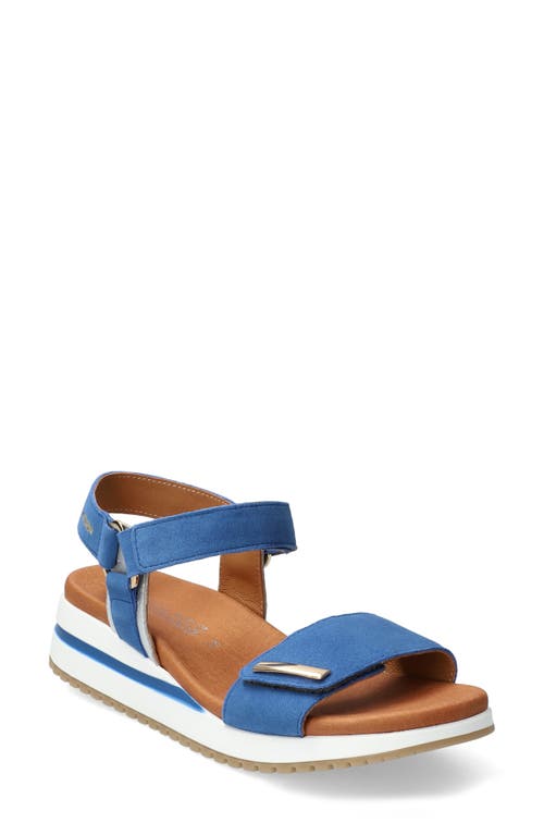 Mephisto Jeanie Ankle Strap Sandal In Denim