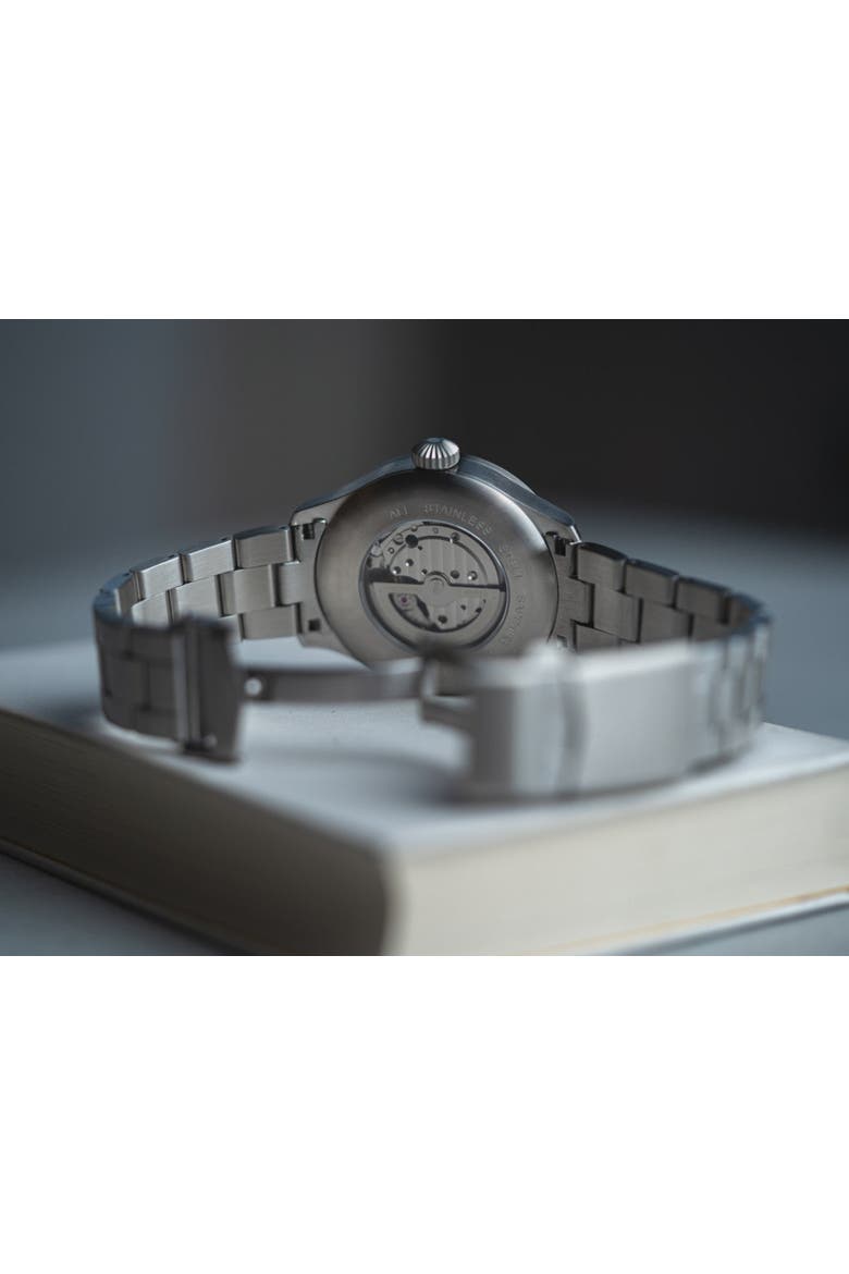 Aachen - 39mm, Blue Dial, Stainless Steel Bracelet, Alternate, color, Blue Dial