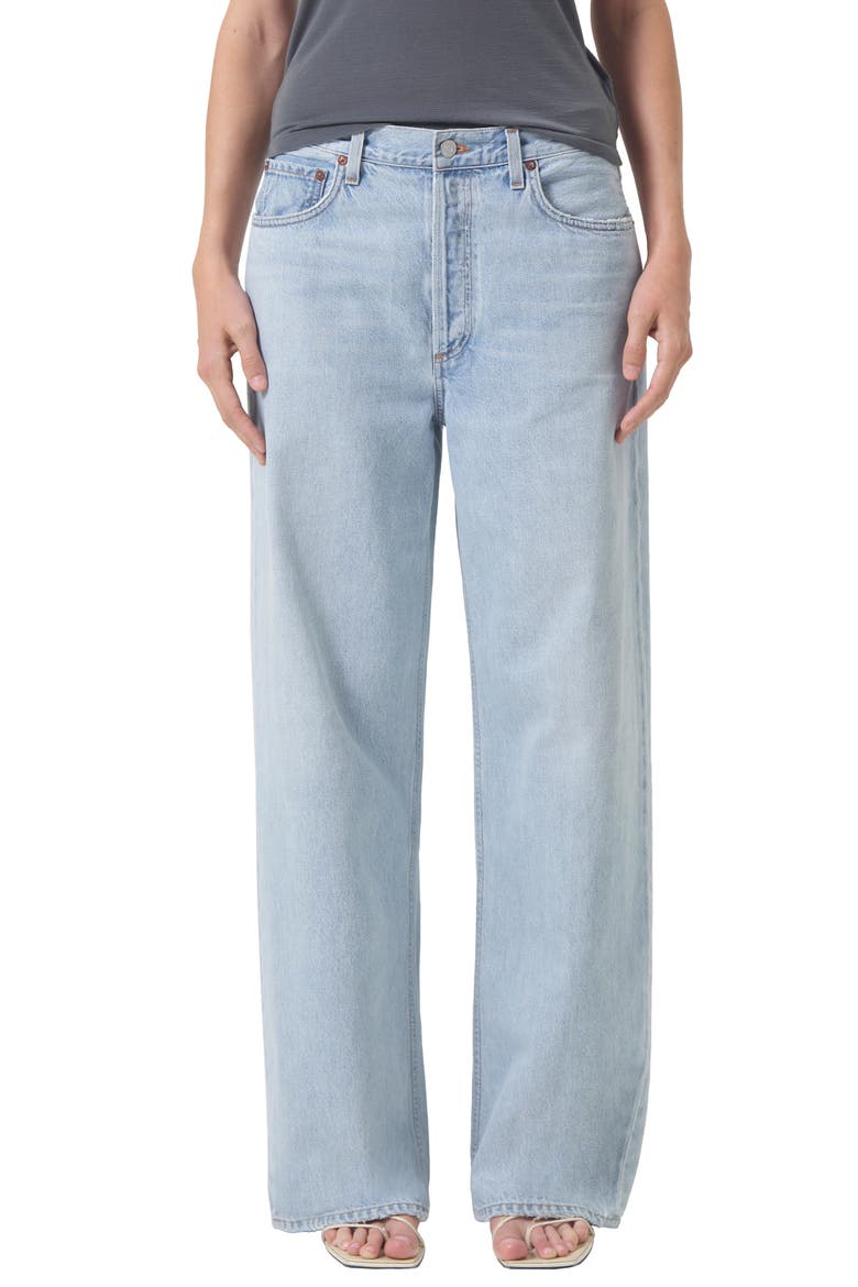 Low Slung Baggy Jeans, Main, color, FRAGMENT