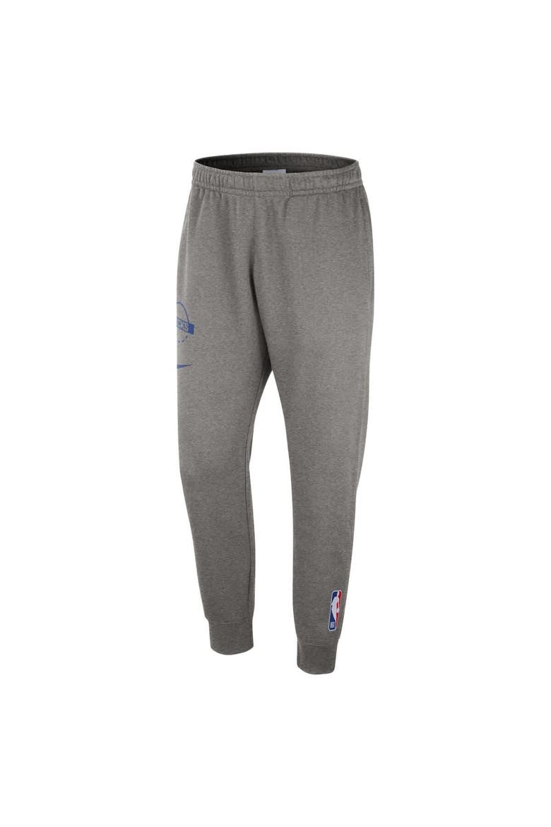 Men's Nike Charcoal New York Knicks 2025/26 Authentic Practice Club Jogger Pants, Alternate, color, Charcoal
