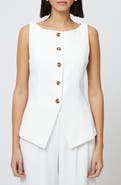 French Connection Harrie Button-Up Vest