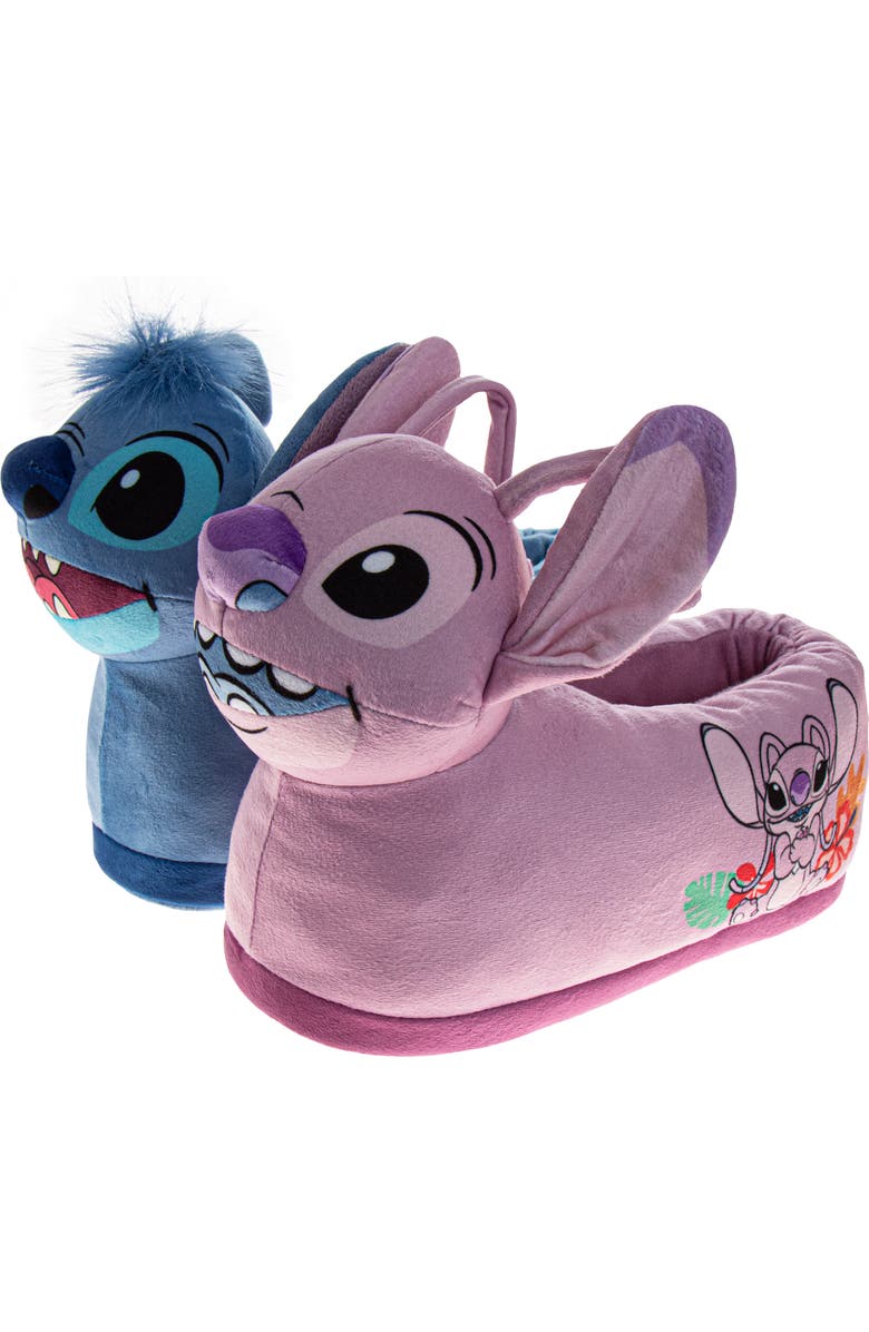 Disney Lilo & Stitch Slipper, Main, color, Pink/Blue