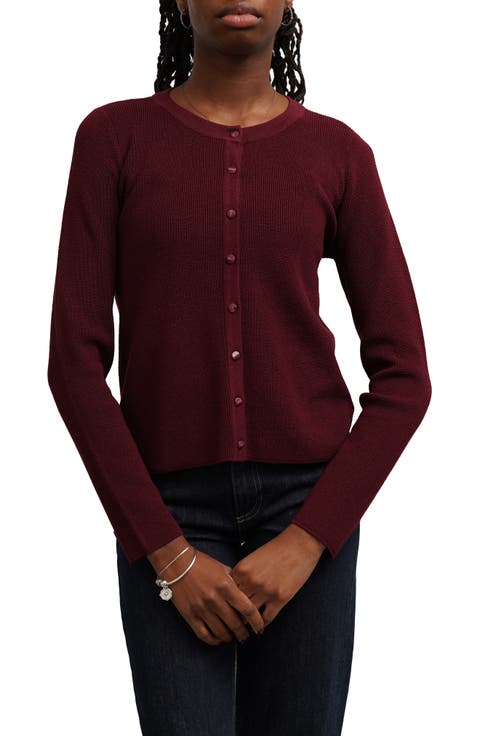 Waffle Cardigan