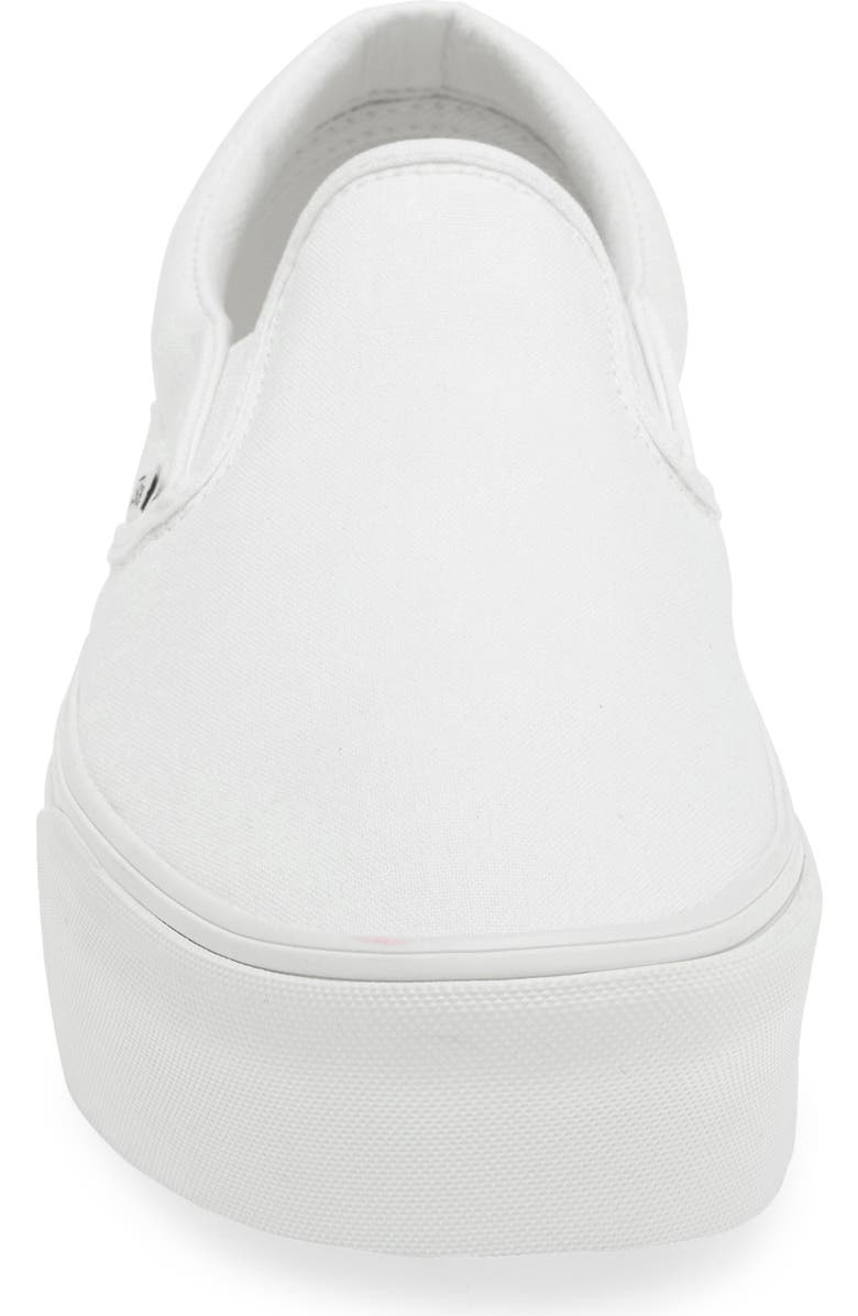 Vans Classic Slip-On Stackform Sneaker, Alternate, color,
