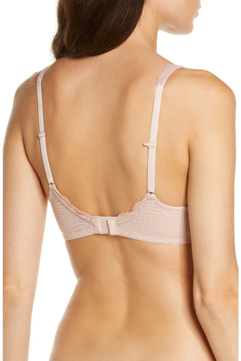 Beyond Underwire Contour Bra, Alternate, color, ROSE/PEARL
