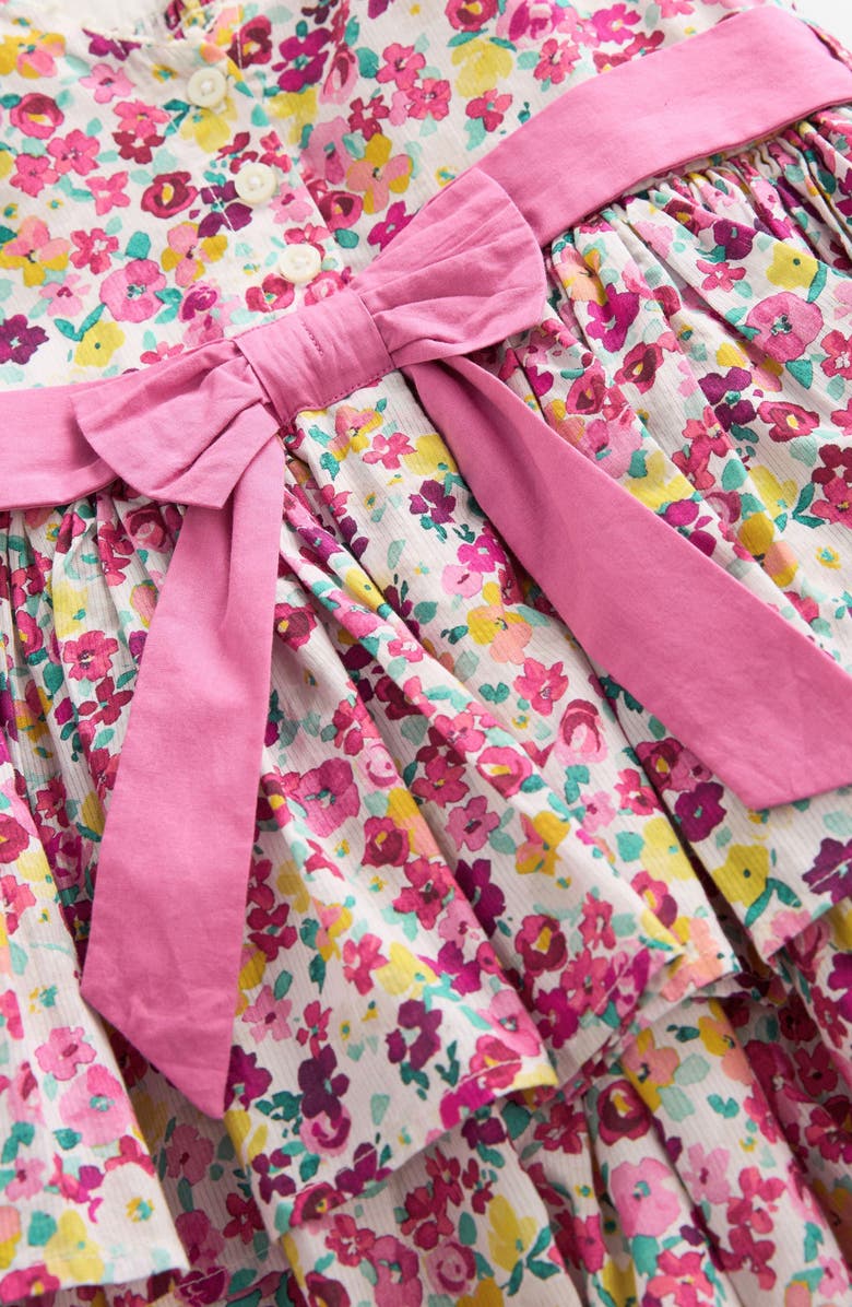 Laura Ashley Kids' Ancroft Floral Cotton Dress, Alternate, color, Purple