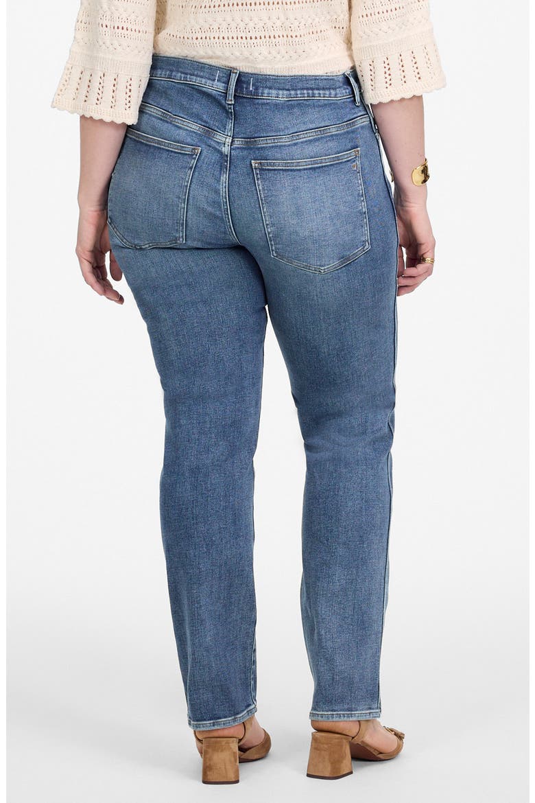 High Waist Stovepipe Jeans, Alternate, color, ASHLAND WASH