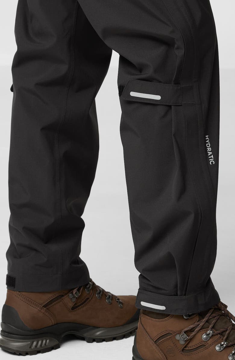 Fjällräven Hydratic Trail Pants, Alternate, color, Black