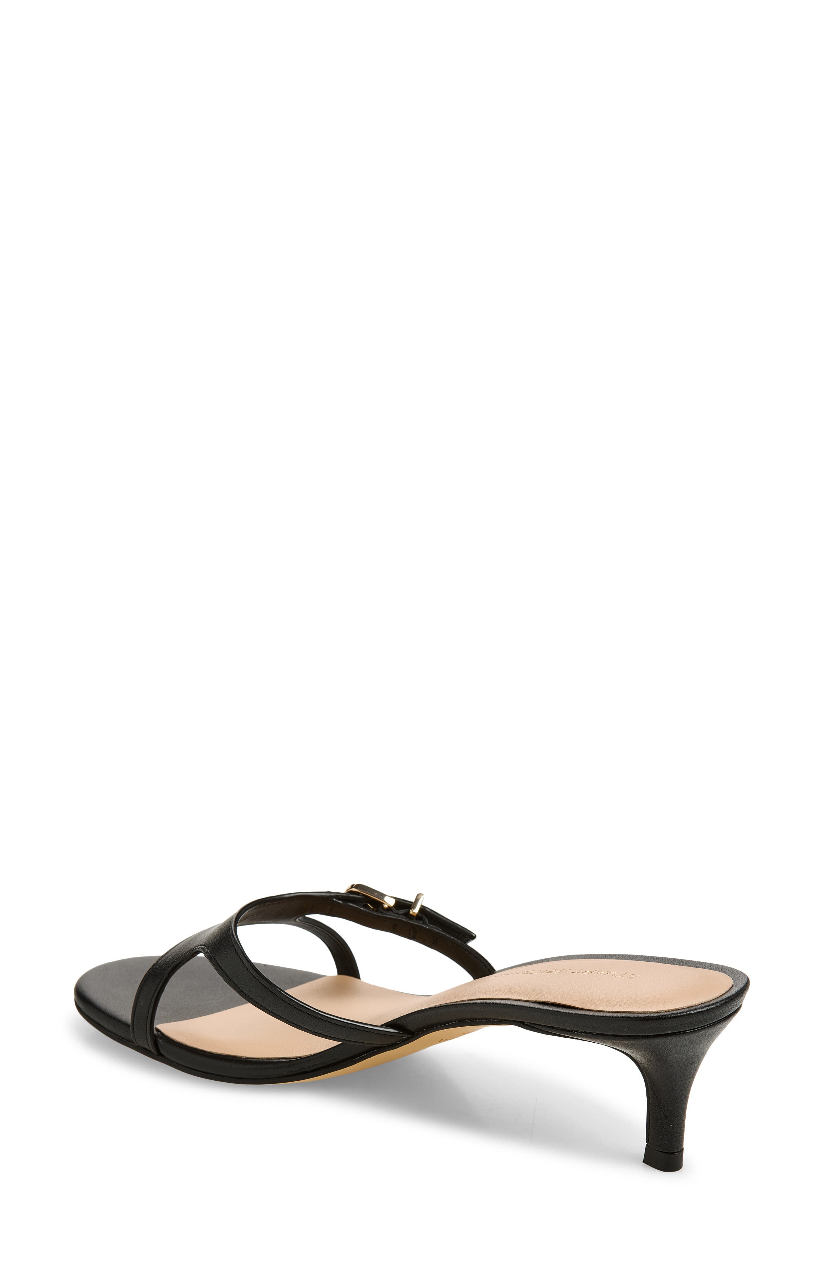 Irene Slide Sandal, Alternate, color, BLACK