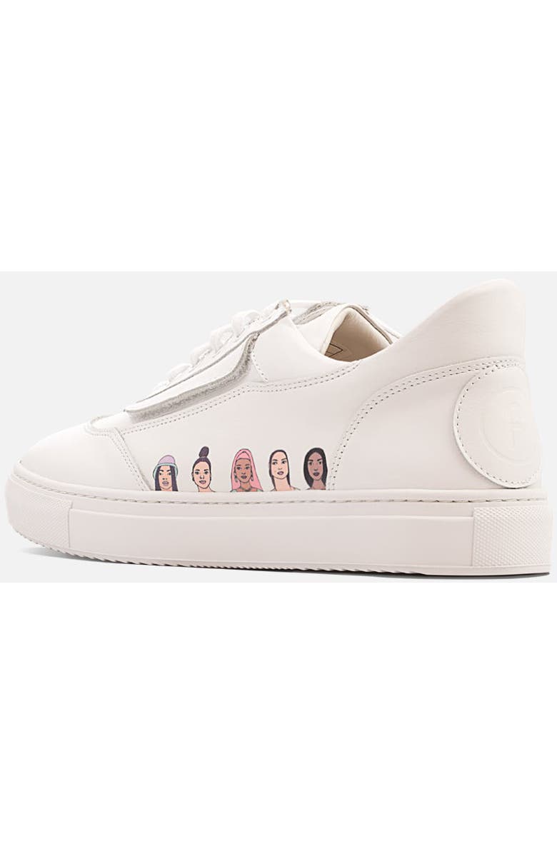 Fini Bold "TyFini V2" Sneaker - Unisex, Alternate, color, White