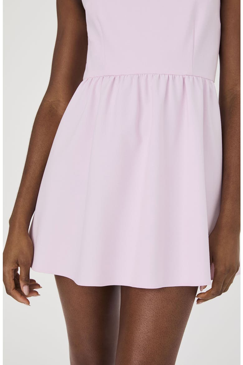 Whisper Boatneck Minidress, Alternate, color, SWEET PINK