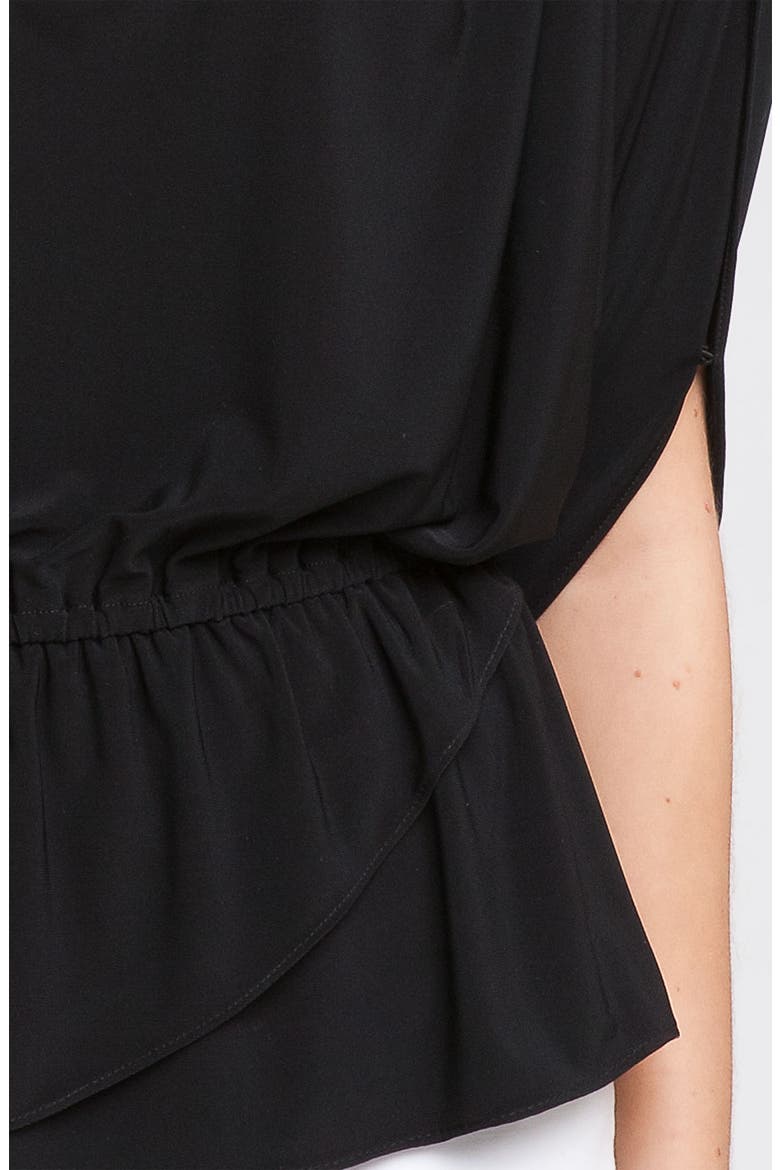 'Tiani' Knit Top, Alternate, color, BLACK