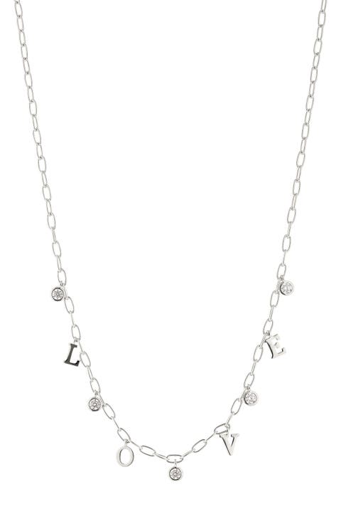 Love Shaky Station Necklace