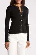3.1 Phillip Lim Compact Rib Fitted Cardigan