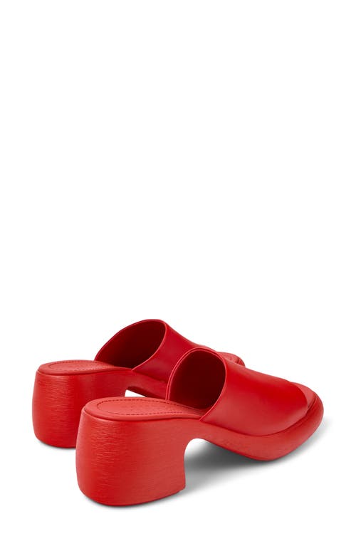 CAMPER CAMPER THELMA PLATFORM SLIDE SANDAL