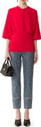 Lanvin Merino Wool Sweater With Bow Detail
