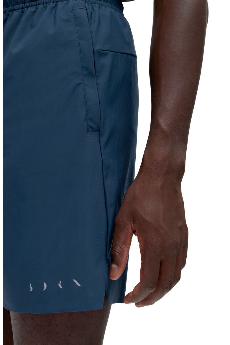 Orinoco Performance Sports Short, Alternate, color, Denim