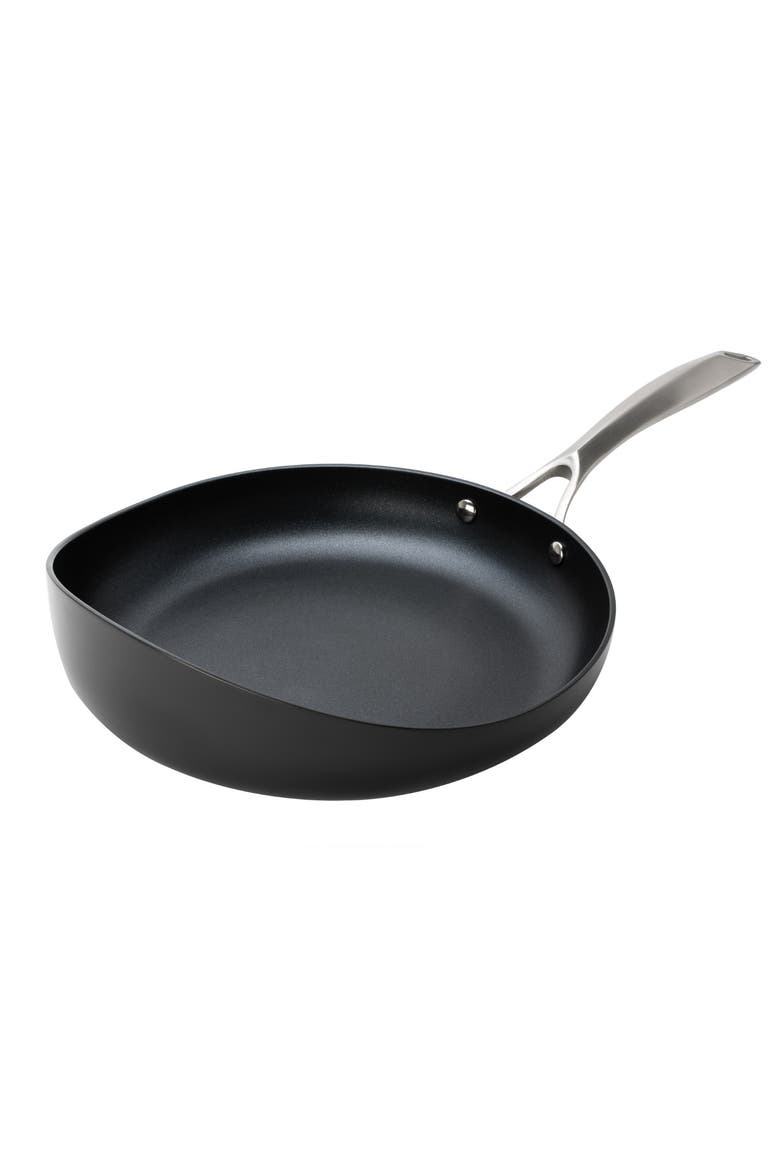 Radical Pan Nonstick Frying & Saute Pan Skillet With Stainless Steel Handle, 10-Inch, Main, color, Black