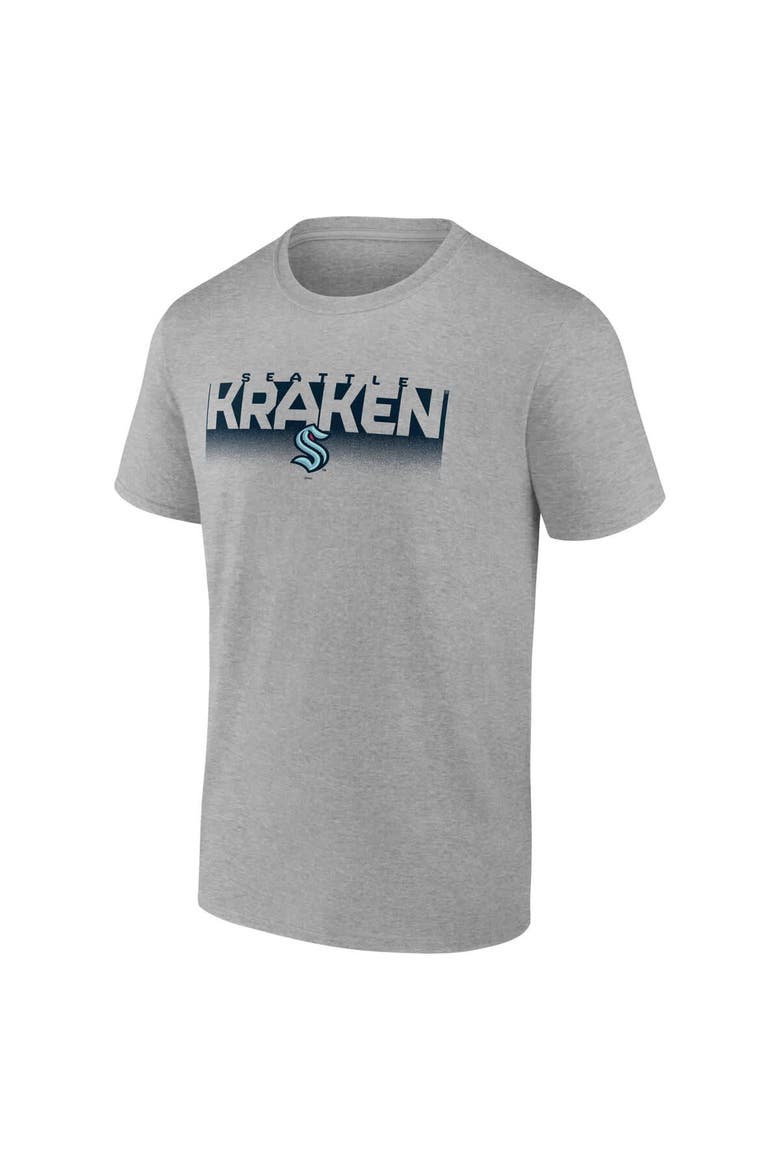 Men's Fanatics  Gray Seattle Kraken Iconic T-Shirt, Alternate, color, Gray
