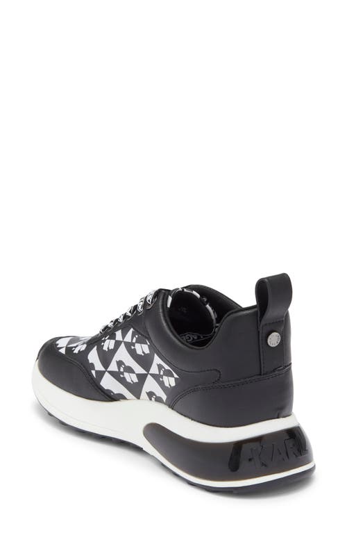 Karl Lagerfeld Paris Deva Lace-up Sneaker In Multi