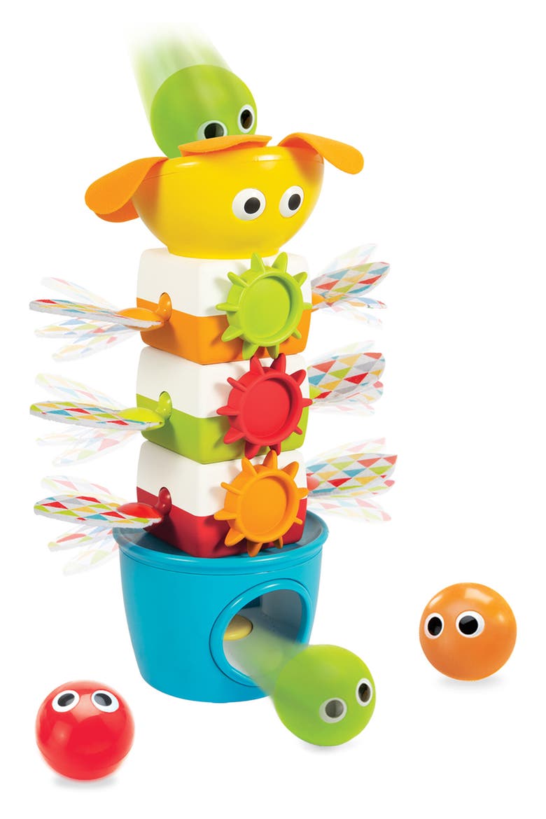 Tumble Ball Stacker Toy, Main, color, MULTI