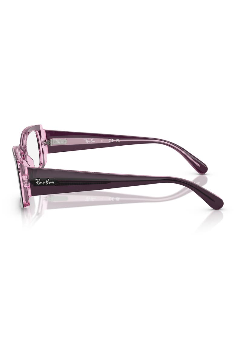 52mm Square Optical Glasses, Alternate, color, VIOLET