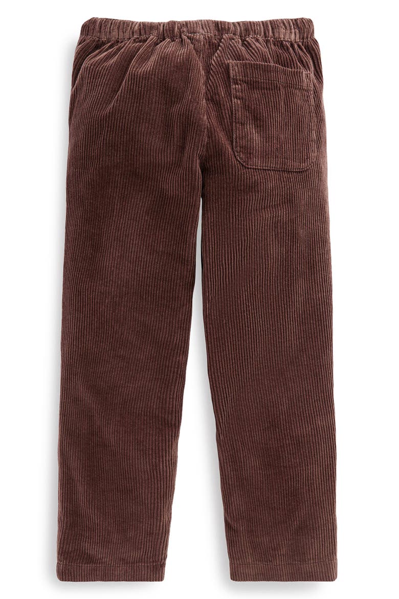 Kids' Cozy Corduroy Straight Leg Pull-On Pants, Alternate, color, BITTER CHOCOLATE
