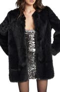 Bardot Logan Faux Fur Coat