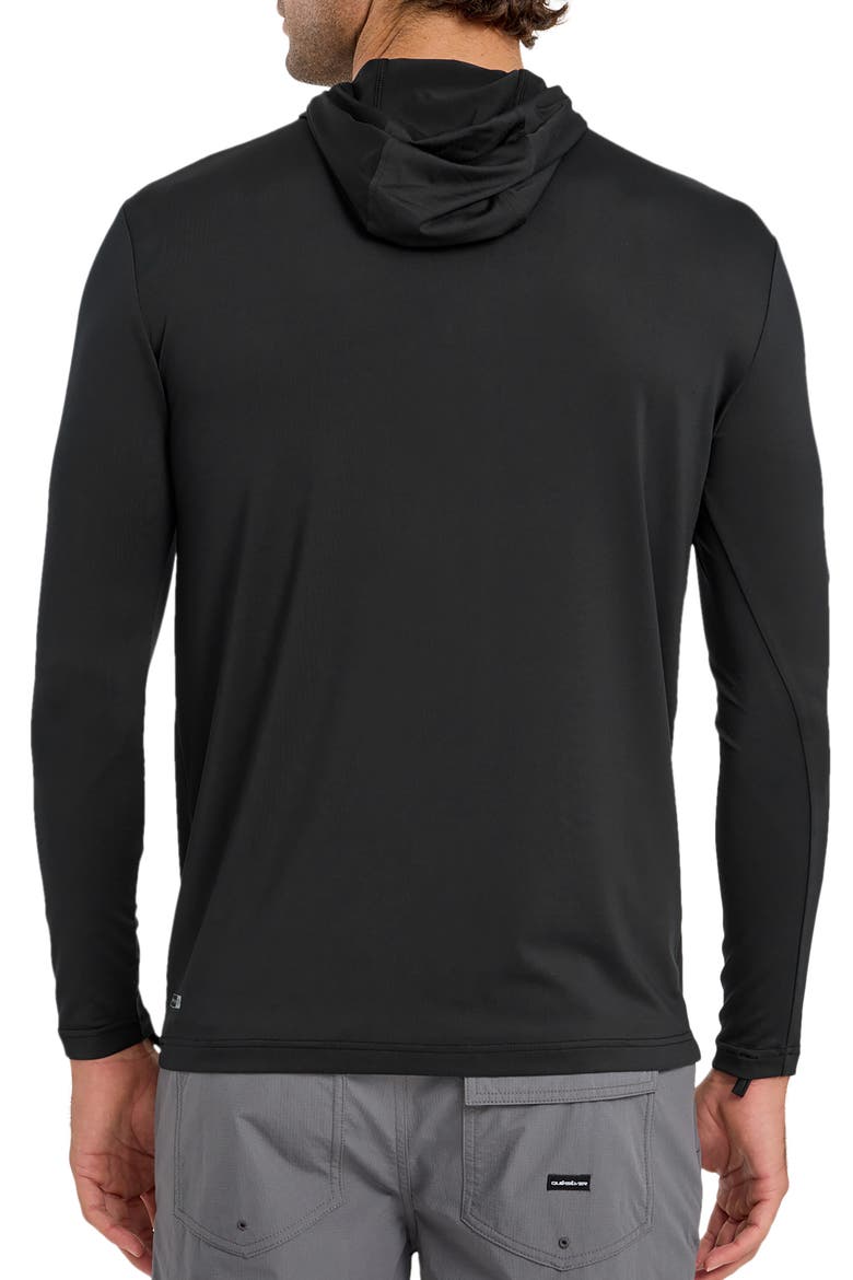 Everyday Surf UPF 50+ Long Sleeve Hooded Shirt, Alternate, color, BLACK