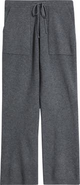 KROST Wide Leg Knit Wool Drawstring Pants