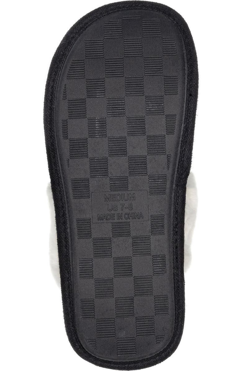 CUDDL DUDS Faux Fur Lined Corduroy Scuff Slipper, Alternate, color,