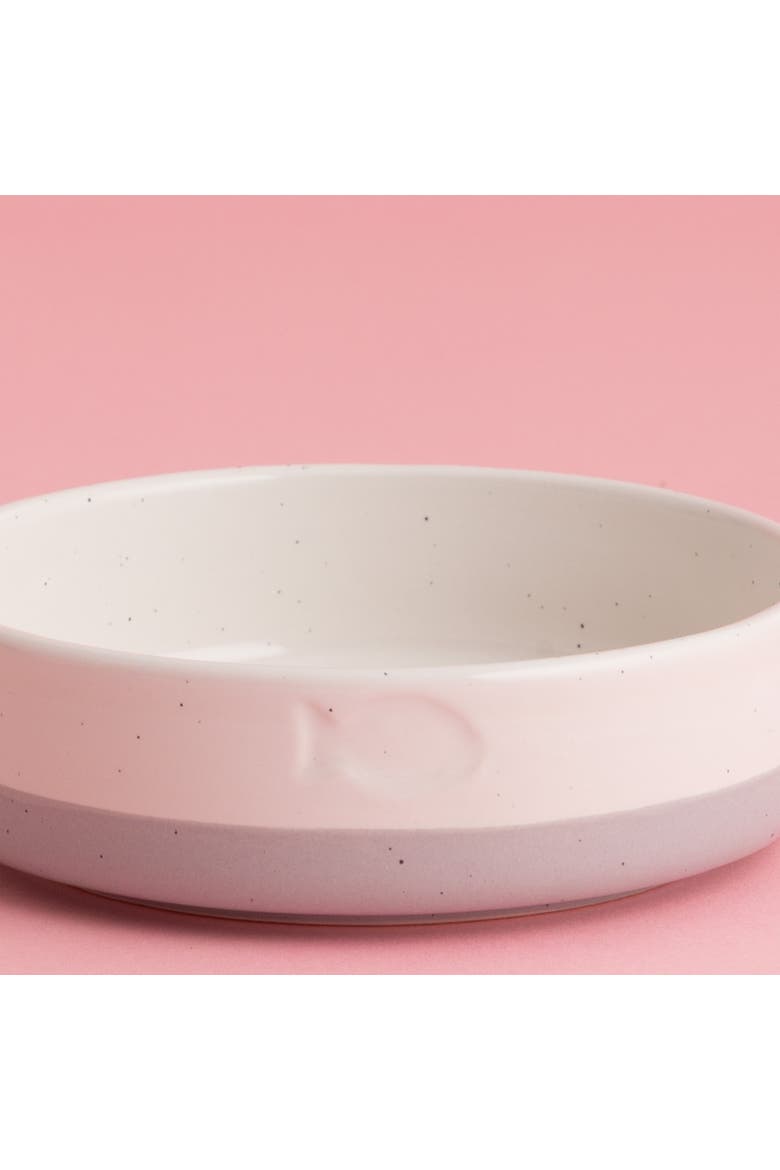 Speckle Dip Cat Bowl, Food & Water Dish, Alternate, color, Multicolored