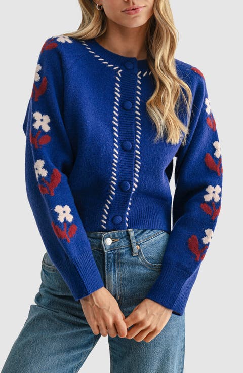 Flower Detail Cardigan