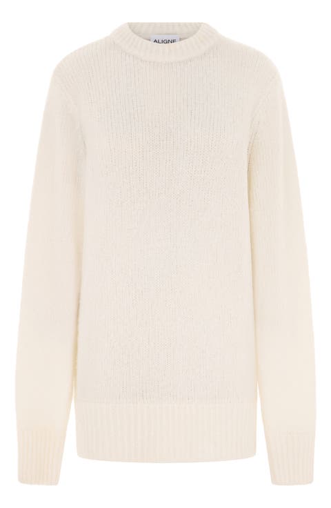 Liv Merino Wool & Cashmere Blend Sweater