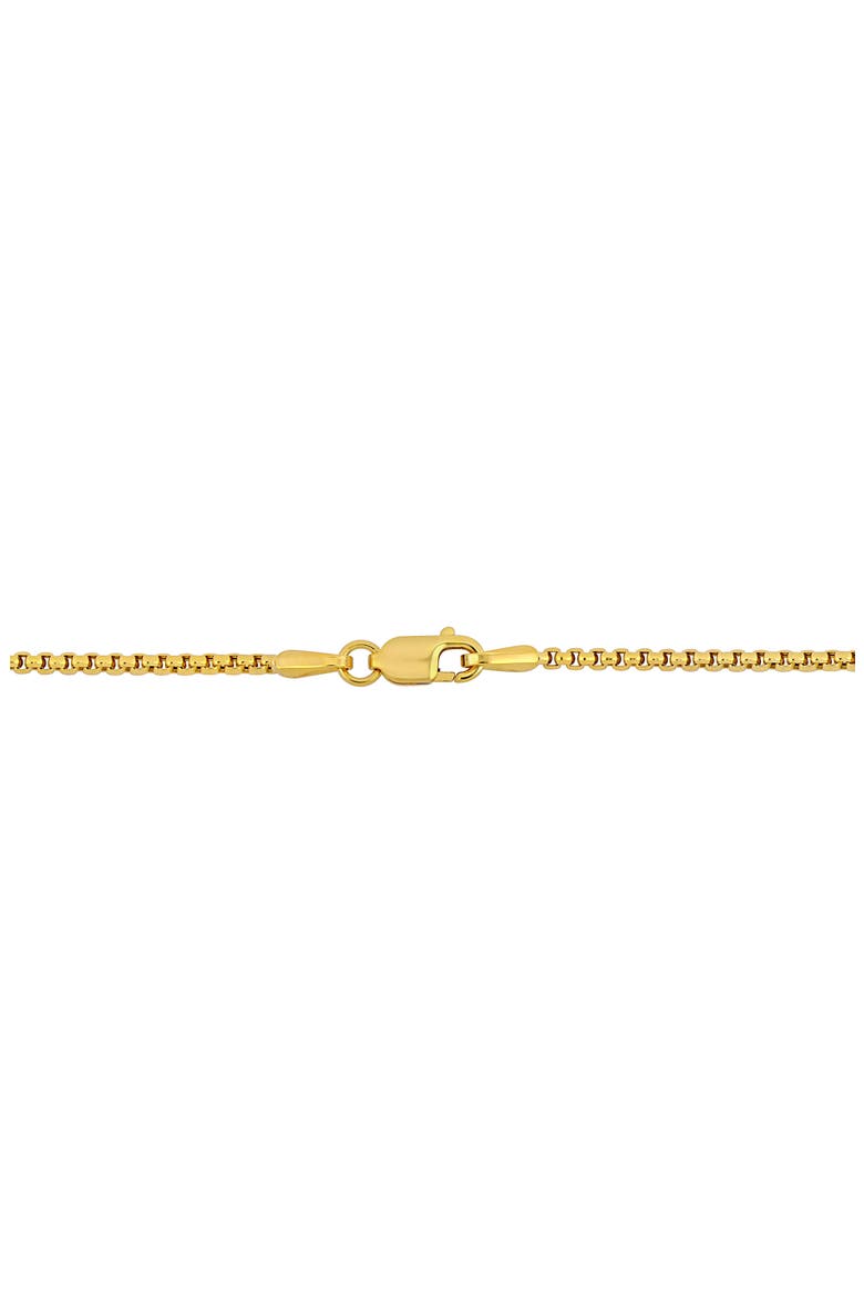 Round Box Link Bracelet, 1.60mm, Alternate, color, GOLD