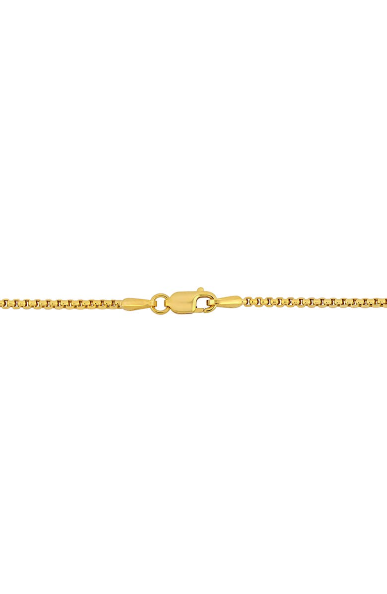 DELMAR Round Box Link Bracelet, 1.60mm, Alternate, color,