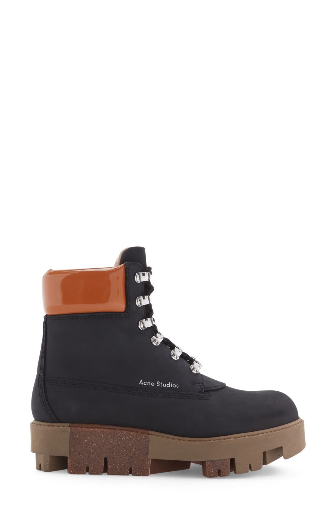 Telda Hiker Boot, Alternate, color, BLACK/ BEIGE