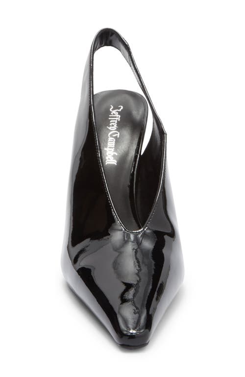 Jeffrey Campbell Alimony Slingback Pump In Black