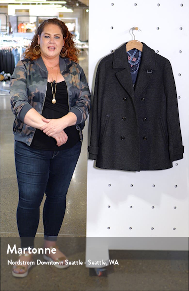 Westun Double Breasted Peacoat, sales video thumbnail