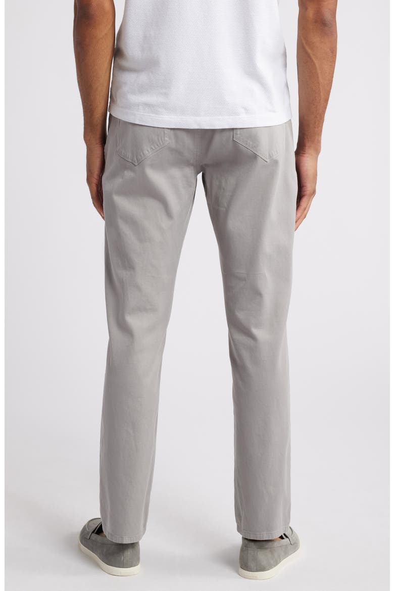 Straight Leg Stretch Pima Cotton Pants, Alternate, color, LIGHT GRAY