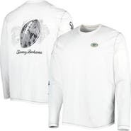Tommy Bahama Men's Tommy Bahama White Green Bay Packers Laces Out Billboard Long Sleeve T-Shirt