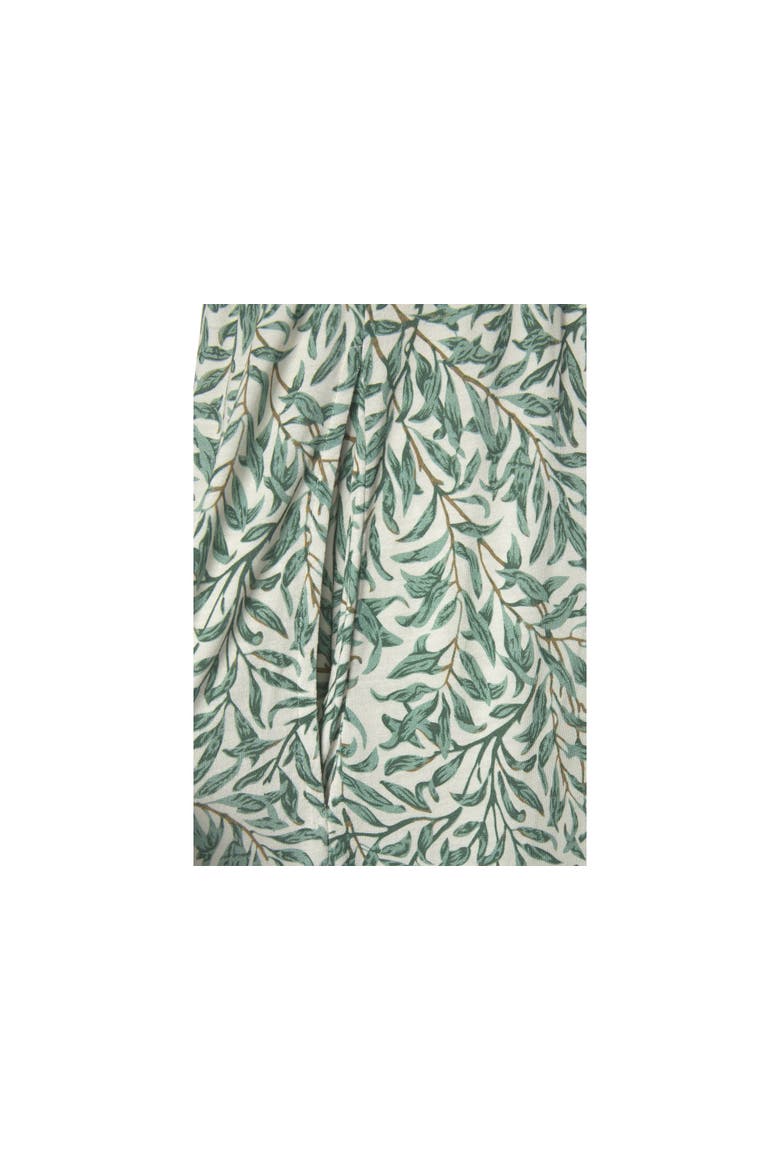 Smocked Strap Dress, Alternate, color, Green Printed