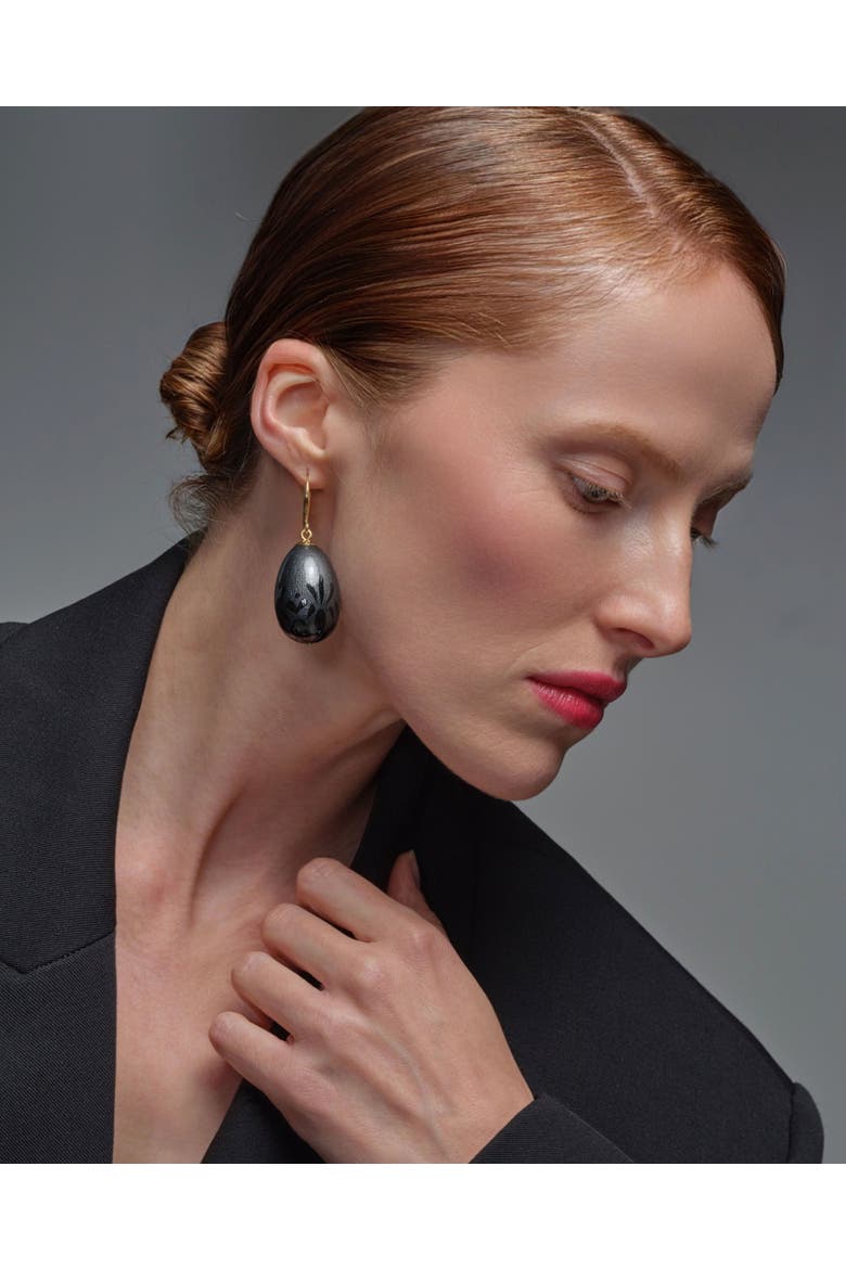 Nova Earrings, Alternate, color, Phantom Black