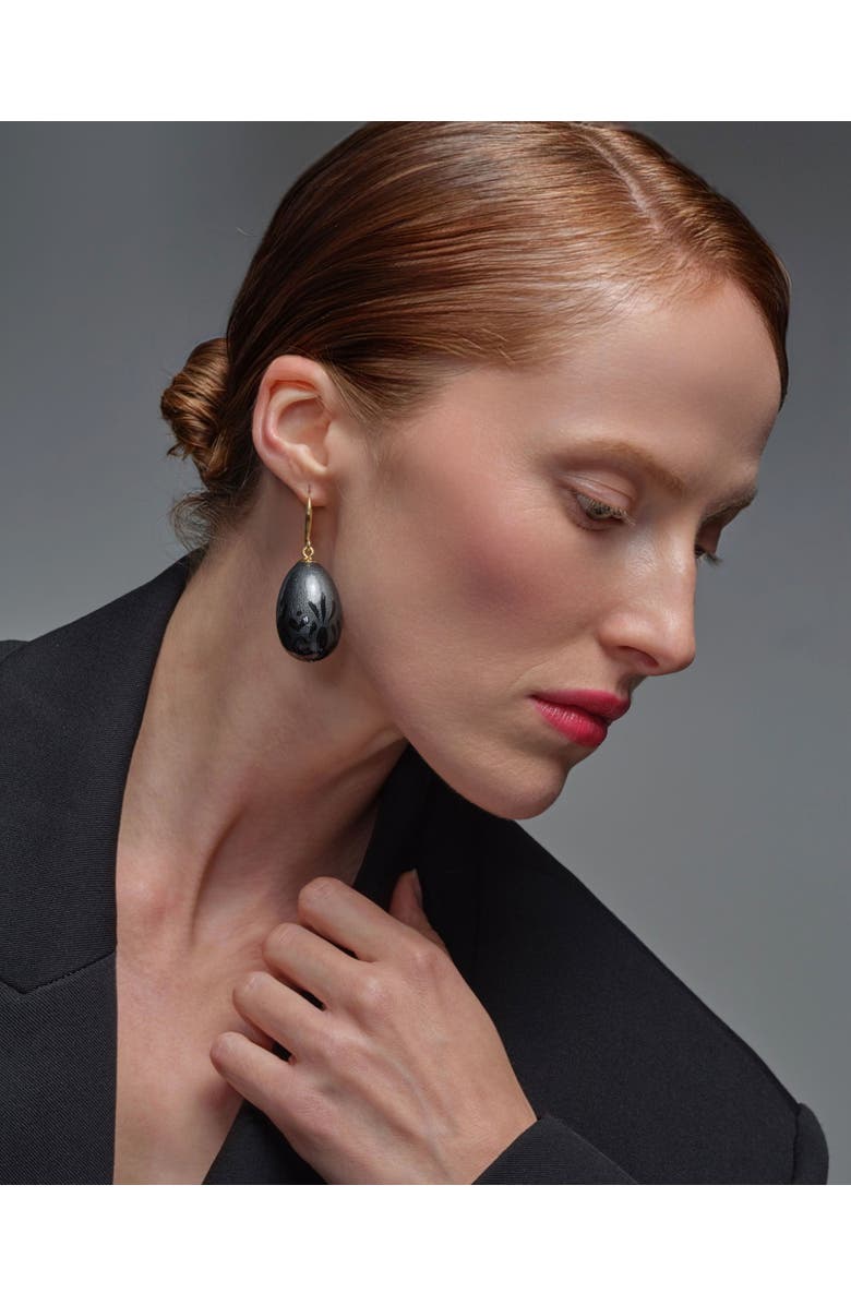 Saulė Label Nova Earrings, Alternate, color, Phantom Black