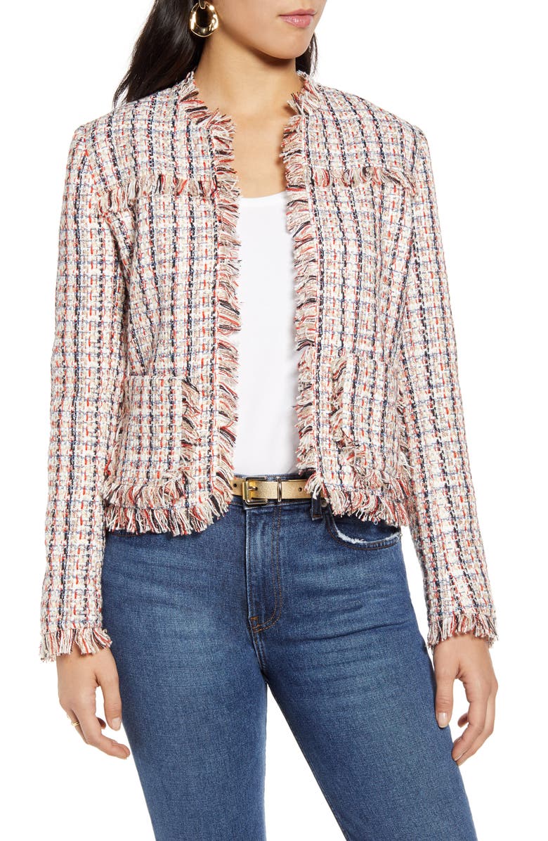 Halogen<sup>®</sup> Tweed Jacket, Main, color,